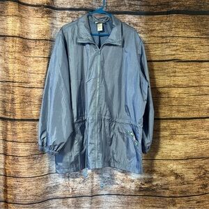Blair Windbreaker Jacket, 2XL, Zip Up, Lined, Pockets